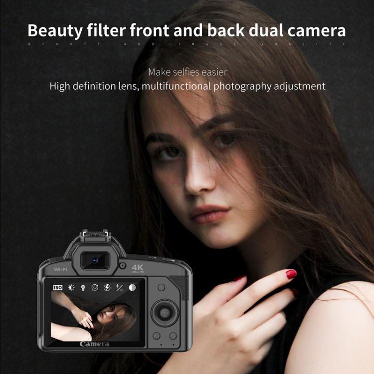 D5 HD WiFi Digital Camera 64MP Dual Camera Night Vision Photography Video DV, Standard White, Standard+Fill Light, Standard+Macro Lens, Standard+Microphone, Standard+Handheld Bracket, Standard+Mic+Light+Lens+Bracket D5 HD WiFi Digital Camera 64MP Dual Camera Night Vision Photography Video DV, Standard White, Standard+Fill Light, Standard+Macro Lens, Standard+Microphone, Standard+Handheld Bracket, Standard+Mic+Light+Lens+Bracket